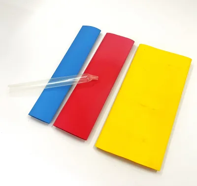 Factory Clear Flexible Non-flame retardant Single wall PE heat shrink tube