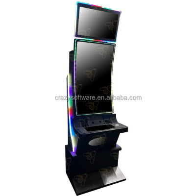 New Model Standing Multi 5 in 1 Curved Screen Customize Arcade Video Games Shooting Skill Game