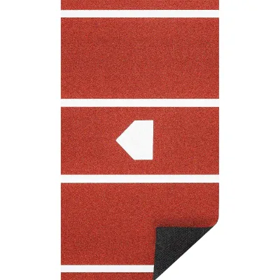 Baseball Batting Mat, Baseball & Softball Batting Mats with Home Plate for Stance Practice, Backyard & Home Use