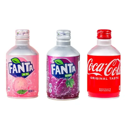 Japanese Imported Coke-Cola Coka Cola Bullet Cola Hot Selling Mini Aluminum Cans Carbonated Beverage Cans Koke