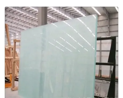 Hexad 3mm-12mm Acid Etched Frosted Glass ISO Certificate Safe Modern Design Customizable Model for Industrial Decoration Use