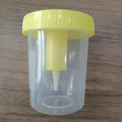 Hot Selling Disposable Sterile EOS Urine Container with Needle Yellow Cap 30ml-120ml 60ml Option Get Free Sample Now