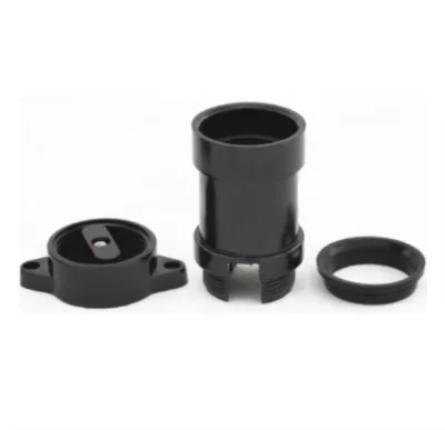 Black Plastic E27 Lamp Base Waterproof Detachable Lamp SOcket , ACC-SOCKET