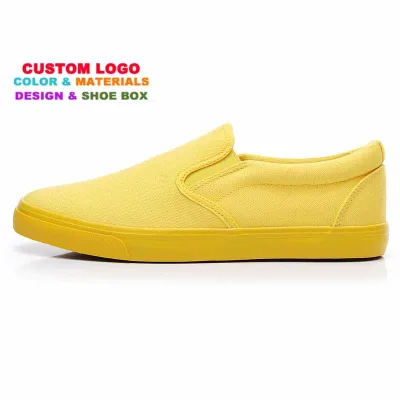 Low MOQ OEM Canvas Shoes Unisex Shoes Lightweight Canvas Shoes