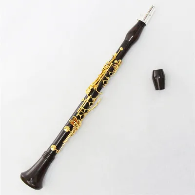 Professional Clarinets Top Grade Economical Clarinet 17keys Gold Plated Bb Ebony Clarinet