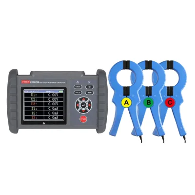 FR2020B Upgraded Three-phase Digital Phase Voltage Ampere Meter 3-Phase Digital VA Meters