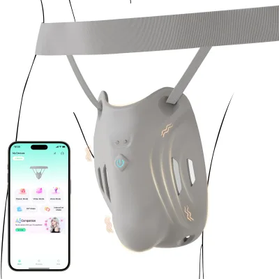 9 Vibration Modes APP Control Wearable Penis Training Vibrator Male Masturbator Sex Toys for Men