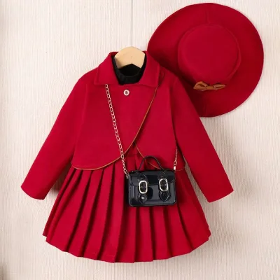 Children Clothing 2 Piece Boutique Casual Baby Toddler Kids Fall Winter Set Girl's Clothing Kids