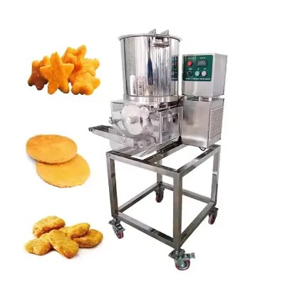 Heart Shape Cutlet Dish Big Kebab Jamaican Patty Japanese Food Press Forming Make Machine for Nugget