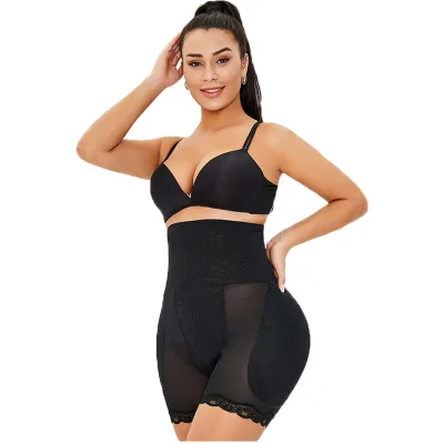 Hot Padded Women Control Panties Butt Lifter Bum Enhancer Ass Shaper Mesh Big Ass Women Butt Lifter BBL Garment Shapewear