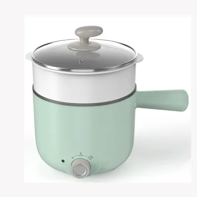 Great Bear Factory Custom 600W Easy-Clean Electric Cooker 18cm 1.5L Mini Multi-functional Non Stick Electric Cooking Pot
