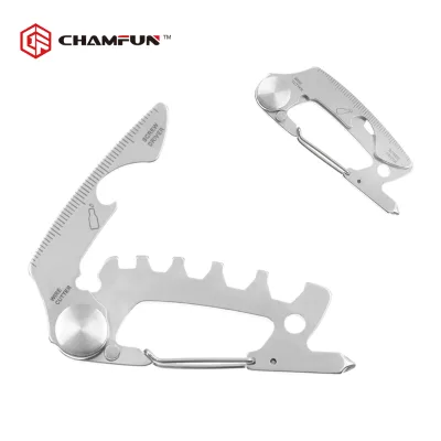 Stainless steel keychain tools in premium quality for promotion