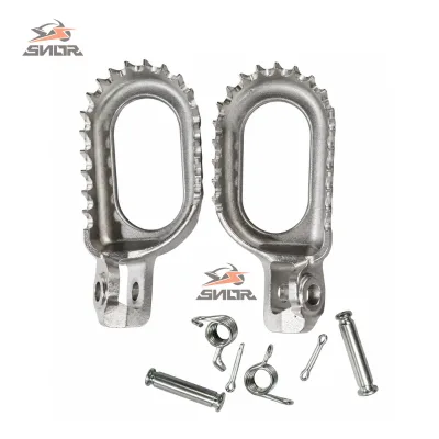 SNOR CNC for Light Bee Footpeg 304 Stainless Steel Top Strength Affordable Price for Upgrade Ebike Parts