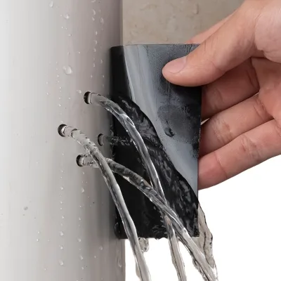 Top Sale Black Rubberized PVC Adhesive Sticker Super Strong Waterproof Pressure Sensitive Wrapping Roll Carton Sealing