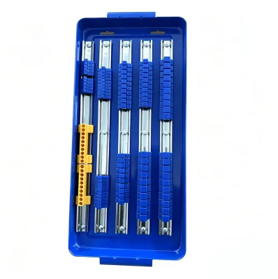 110PCS Socket Bit Holder Rack, Plastic Socket Organizer Tray for 1/4 3/8 1/2 Inch Drive, Tool Box Drawer Storage Organizer