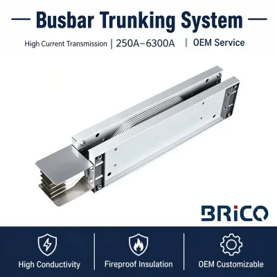 Intensive Busbar Trunking System Busduct 400-6300A 380V/690V Low Voltage Power Distribution for Construction Industrial Project