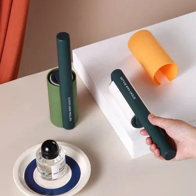 Portable Pet Hair Removal Set With Extra Sticky Lint Roller Dust Remover Roll Paper Wiper Lint Brushes for Laundry