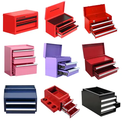 Heavy Duty 2-Drawer Cold-Roll Steel Tool Box IP54 Square Design Powder Coated OEM ODM 3-Year Warranty Portable Storage MaoRong