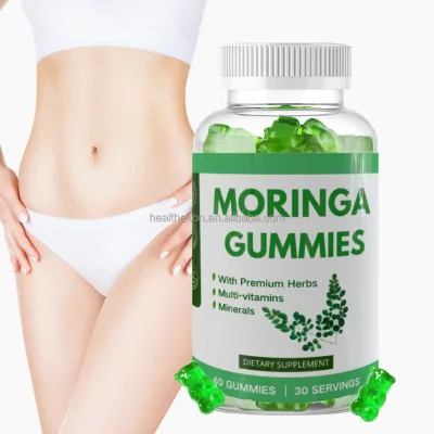 Moringa Leaf Extract Moringa Gummies Gummy Supplement Multivitamins Minerals Organic Super Foods