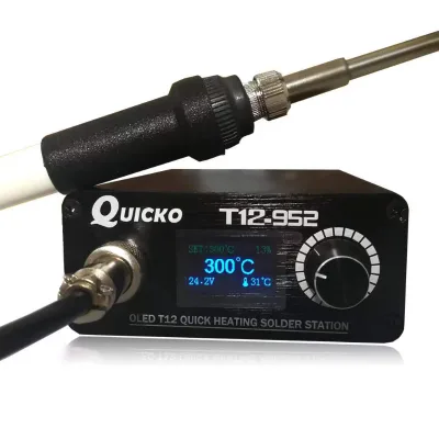 Quick Heating T12-952 Soldering Station Electronic Welding Iron Tools New Version OLED Digital Soldering Iron Soldering Station