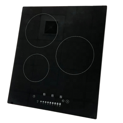 New Design Frame Less Ceramic Hob 5000W Kitchen Hob Sensitive Three Zone Ceramic Hob