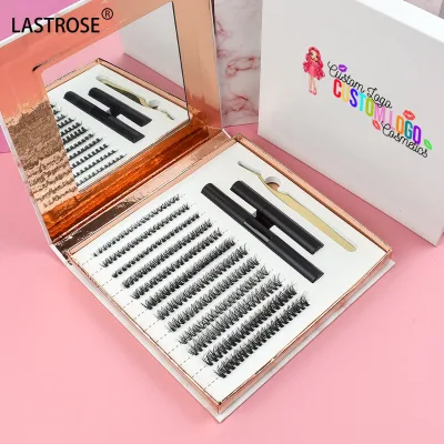 Wholesale Cluster Lash Kit Private Label DIY Lashes Cluster Eyelashes Kit
