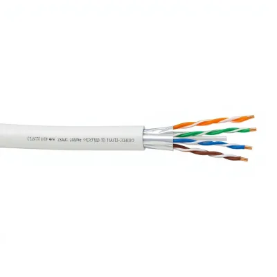 CAT6 UTP Solid Copper Ethernet Cable 1000Mbps 23AWG 24AWG Indoor/Outdoor Network LAN 305m Box OEM Copper Strand