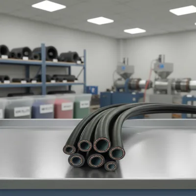 Oil Resistant Rubber Material Moulding Synthetic Water Application Black Customer Pressure Washer Cutting Service Hose