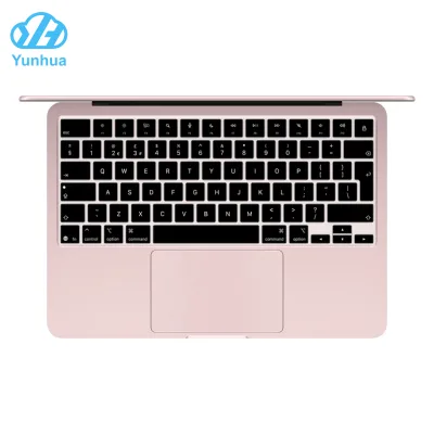 Vibrant English Keyboard Cover EU Layout for MacBook Neo 13" 2026 A3404 Non Touch ID, Anti-Scratch&Dustproof, Silicone Protector
