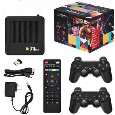 G11 Pro Home Game Console Video Classic Retro Game Box for Android 9.0 64G 128G TV Super Arcade Game With WiFi