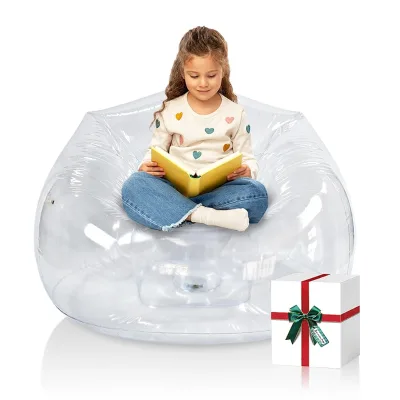 Hot Model Inflatable Sofa Chair, Lounge Sofa, Portable Bean Bag for Camping Trip, Movie Night, Party, Kids Room, Living Room