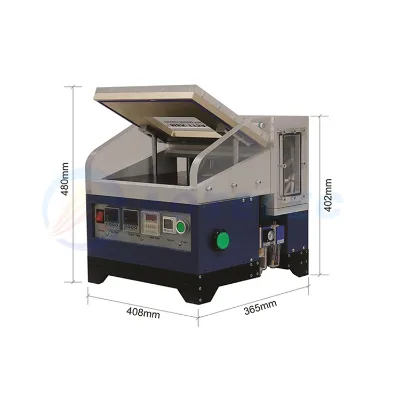 Compact Vacuum Sealer with Integrated Control Unit for Preparing Pouch Battery