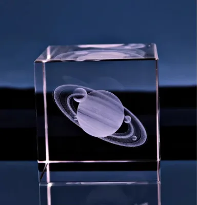 High Quality Transparent 3d Crystal Cube Crystal Furnishing Articles Creative Glass Cubes Crystal Decor