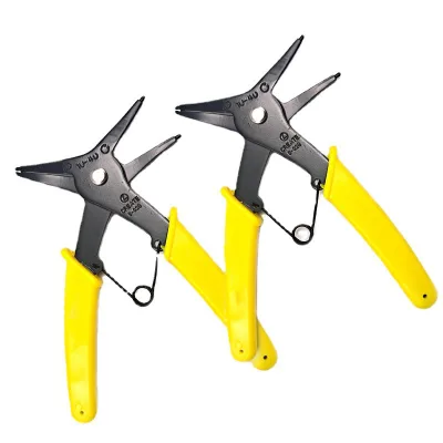 Dual-purpose Internal and External Spring Retaining Ring Pliers, Multi-functional Retaining Ring Pliers