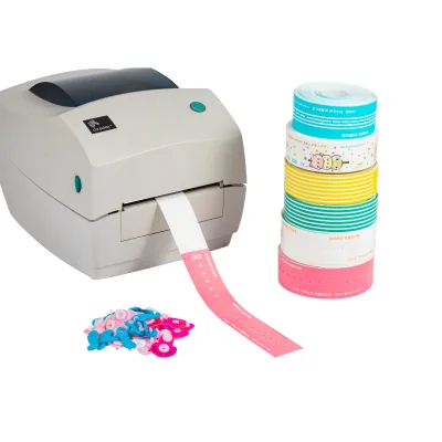 2021 Hot Selling Printable Thermal Medical Wristband for Patient in Hospital