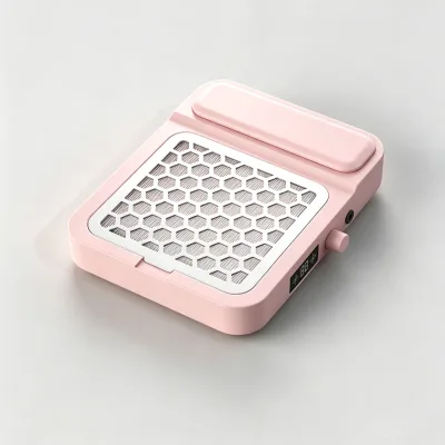 Newest LCD Display Turbo Fan Strong Nail Dust Collector Professional Electric Nail Dust Collector