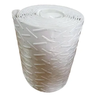 3x400x12400 Special Pattern White PVC Conveyor Belt
