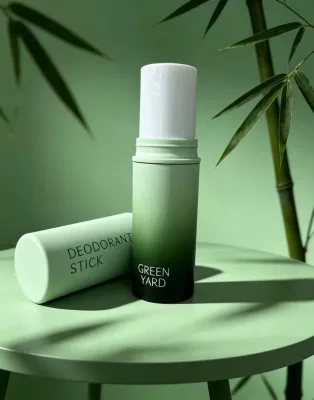Empty 9g ABS Material Matte Gradient Round Lipstick Tube,Deodorant Stick Cosmetic Packaging Material