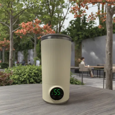 2025 Customizable Charging Electric Heating Mixing Cup With USB Portable Baby's Milk Maker for Going Out Frothing Type