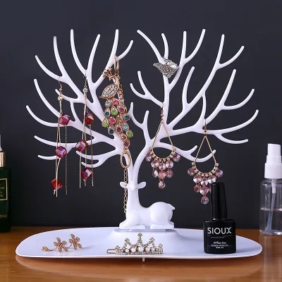 Antler Tree-shaped Creative Necklace Jewelry Display Rack Earring Rack Bracelet Storage Display Hanger Boxed Model 1089