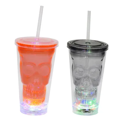 Halloween Party Novelties Light up Flashing Cups with LED Lights