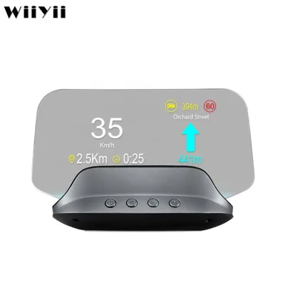 High Quality 8-24V Color Screen Car  Gauge HUD C3 OBD2 Heads up Display Speedometer Display TFT Optical Lens Ride on Car