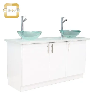 Nail Salon Wash Basin Cabinet with Luxury Hotel Bathroom Wash Basin Sink for Marble Pattern Wash Basin