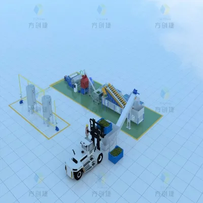1TPH Olive Oil Pressing Production Line Profesional Manufacturer Olive Oil Horizontal Rotor Centrifuge