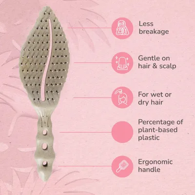 Wet Brush Speed Dry Hair Brush, Vented Design Detangler Hairbrush, Ergonomic Handle Manages Tangles - Pain-Free Hair Accessories