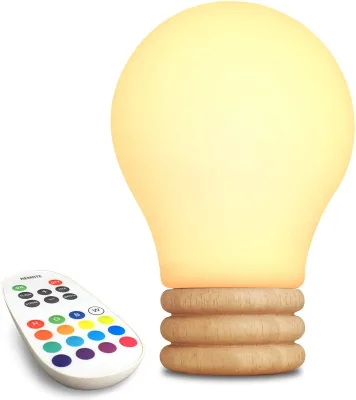 2021 New Design Portable Silicone Baby Night Light Children Table Bulb Led Night Lamp for Kids