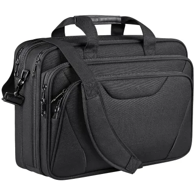Custom Travel Briefcase Laptop Bag Expandable Large Hybrid Shoulder Bag Water Resistant Business Attache case