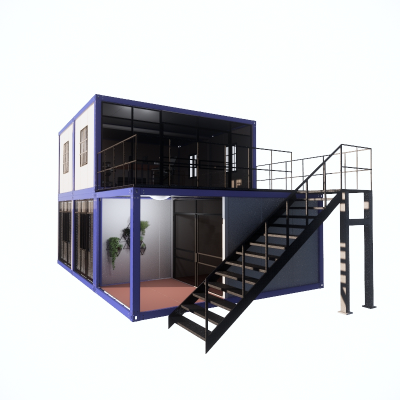 Fashionable Italy Beautiful Two Story Container bar Cafe for Sale