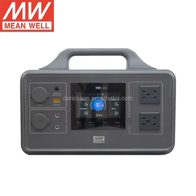 MEAN WELL NEW ES-S500 500W Portable Energy Storage Power Supply CN/EU/US Plug 230V/120V/220V Output 100-240V Input