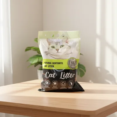 Pet Cleaning Strong Clumping Low Dust Fast Absorption Carbon Cat Litter